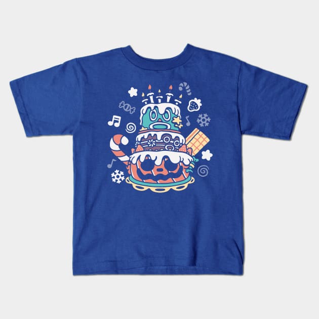 The Cake Boss Kids T-Shirt by carldoonan